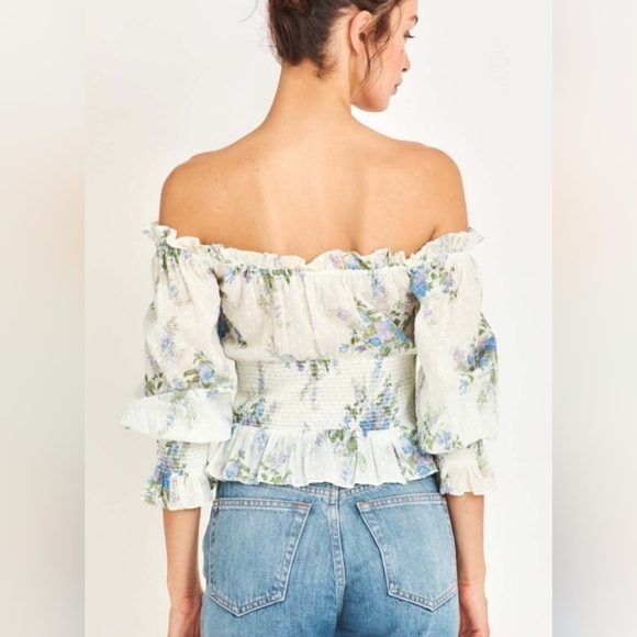 NWT Loveshackfancy Fifi top - Picture 3 of 7